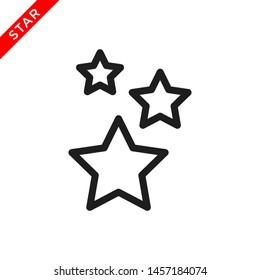 star icon vector logo template