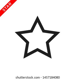 star icon vector logo template