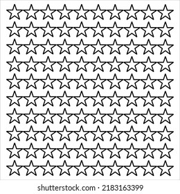 star icon vector on a white background.
