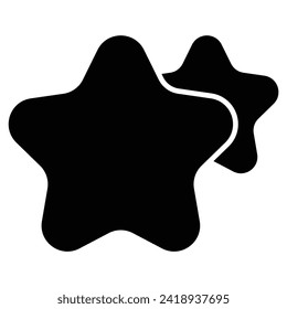 star icon vector on a white background