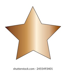 star icon vector on a white background