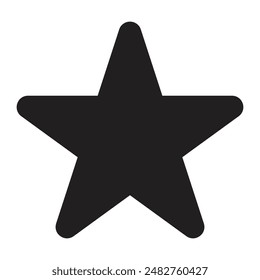 star icon vector on white background