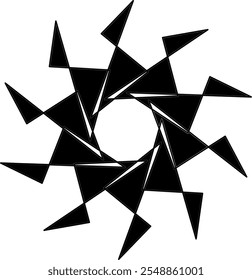 Vector del icono de la estrella en el fondo blanco