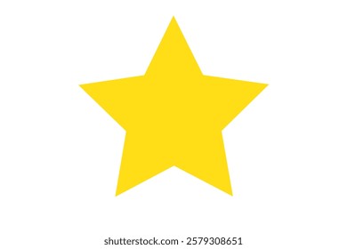 star icon vector on a white background