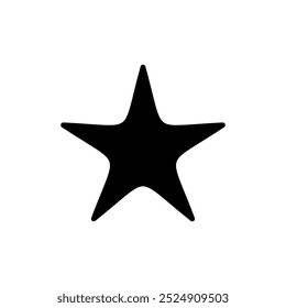 Star icon vector. rating sign and symbol. favourite star icon