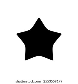 Star icon vector. rating sign and symbol. favourite star icon