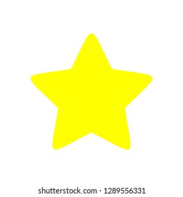 Star Icon vector.   Rating symbol for web design