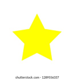 Star Icon vector.   Rating symbol for web design