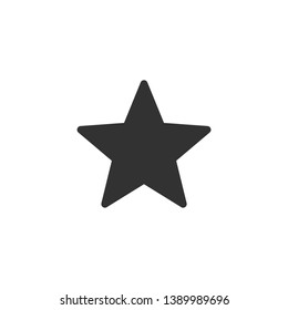 Star Icon Vector. Rating Star Symbol