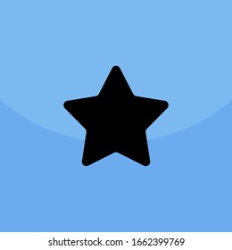 Star Icon Vector. Rating Star Symbol