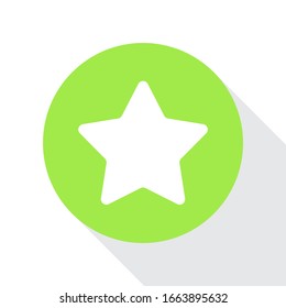 Star icon vector. Rating star symbol