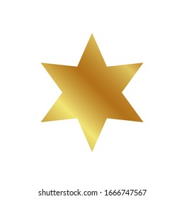 Star icon vector. Shining star. Abstract Falling Star. On white background.
