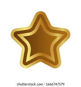 Star icon vector. Shining star. Abstract Falling Star. On white background.
