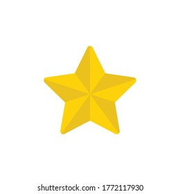 vector de icono de estrella. signo de estrella