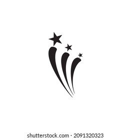 star icon vector sign isolated illustration