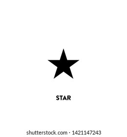 star icon vector. star sign on white background. star icon for web and app