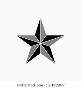 Star Icon - Vector, Sign and Symbol for Design, Presentation, Website or Apps Elements.