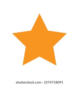 Star icon vector sign symbol Golden Star isolated on white background. Vector Star sparkle