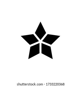 Star Icon Vector. Simple Flat Symbol.