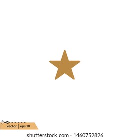 star icon vector success symbol logo template
