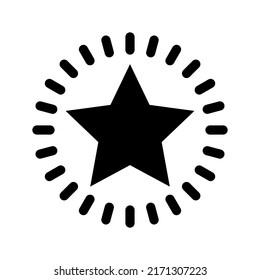 Star Icon Vector Symbol Design Illustration