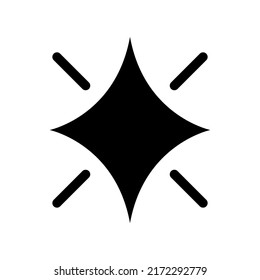 Ilustración de diseño de símbolos de vector de icono de estrella