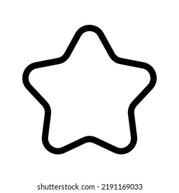 Star Icon Vector Symbol Design Illustration