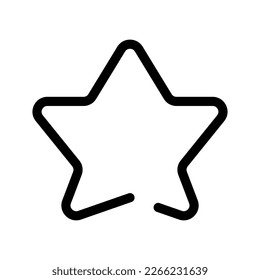 Star Icon Vector Symbol Design Illustration