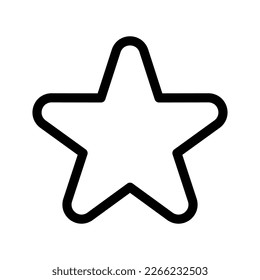 Star Icon Vector Symbol Design Illustration