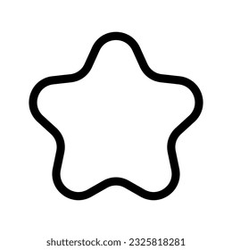 Star Icon Vector Symbol Design Illustration