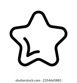Star Icon Vector Symbol Design Illustration
