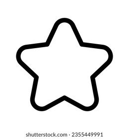 Star Icon Vector Symbol Design Illustration