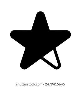 Vektorgrafik des Sternsymbol-Designs