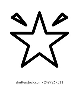 Star Icon Vector Symbol Design Illustration