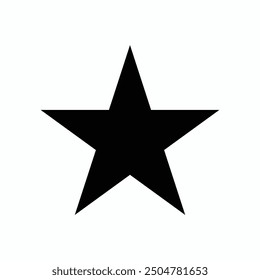 Star, Star icon, vector, symbol design, Editable star design, Simple clean star design.
