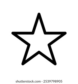 Star Icon Vector Symbol Design Illustration