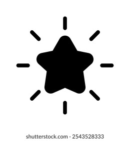 Star Icon Vector Symbol Design Illustration