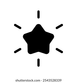 Star Icon Vector Symbol Design Illustration