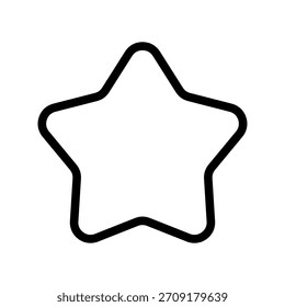 Ilustración de diseño de símbolo de Vector de icono de estrella