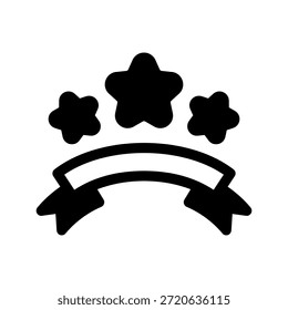 Ilustración de diseño de símbolo de Vector de icono de estrella
