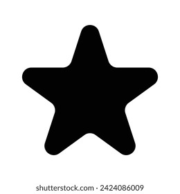 Star icon vector symbol illustration. Eps file 230.