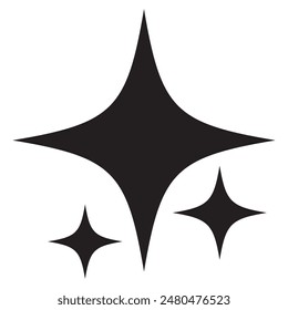 Icono de estrella Ilustración de Vector de estrella sobre un fondo blanco. Icono de estrella Clipart aislado. Ilustración vectorial. 11:11