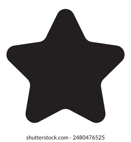 Icono de estrella Ilustración de Vector de estrella sobre un fondo blanco. Icono de estrella Clipart aislado. Ilustración vectorial. 11:11