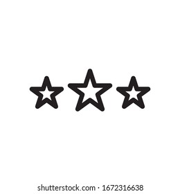 star icon vector symbol template