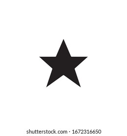 star icon vector symbol template