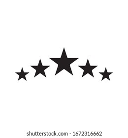 star icon vector symbol template