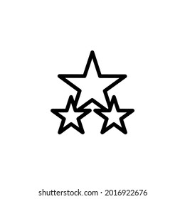 star icon vector symbol template.