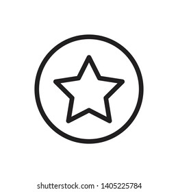 Star icon vector, template design, vector illustration