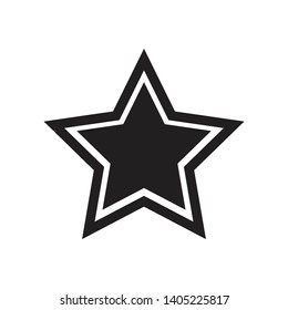 Star icon vector, template design, vector illustration
