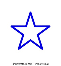 Star icon vector, template design, vector illustration